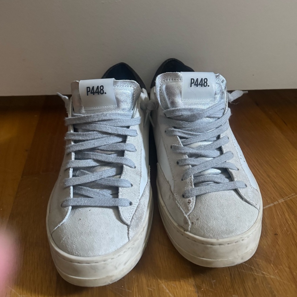 P448 White Sneakers Sleek Modern Design